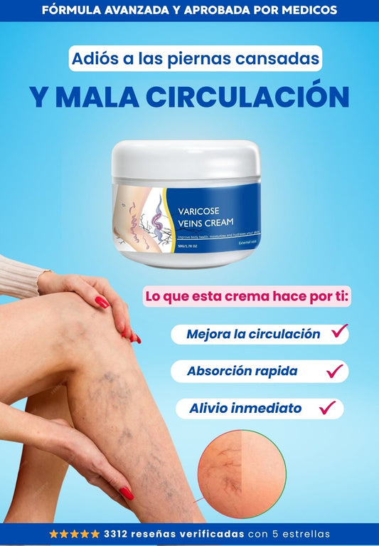 VARICOSE CREAM - Hidrata, Nutre y Cuida tus piernas todos los días