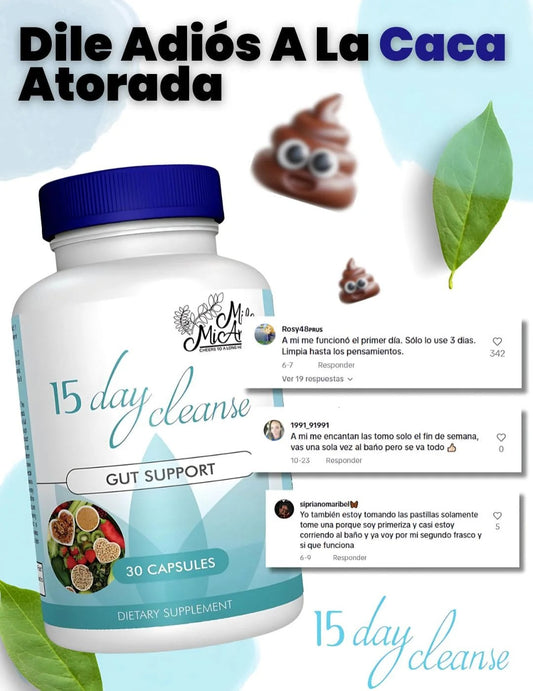 15 Day Cleanse 30 cápsulas - Original importado USA