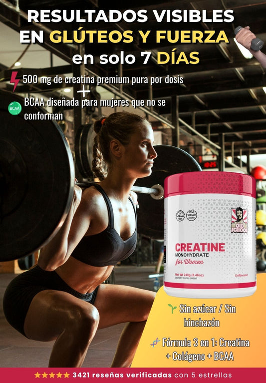 CREATINE│Rinde más, recupérate mejor, sientete increíble.