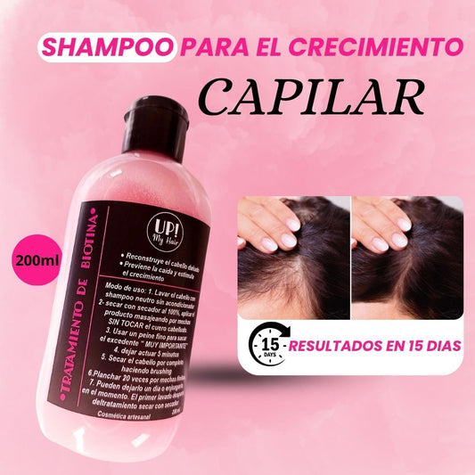 Shampoo de Biotina Pura – Up! My Hair